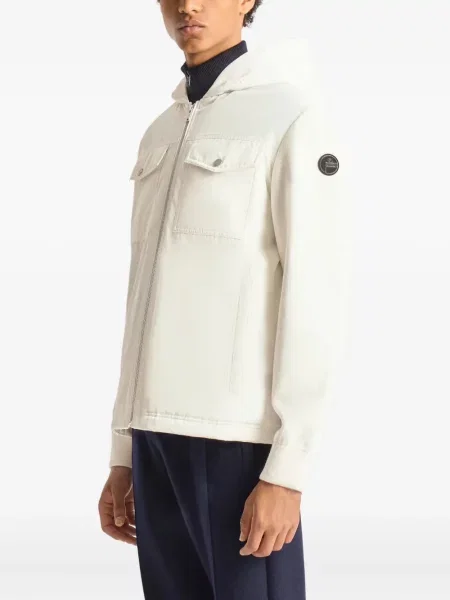 Geacă Fusalp cu glugă alb