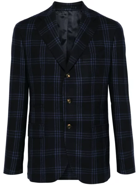 Blejzer Eleventy karirani plava