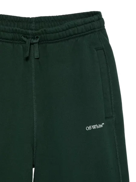 Dětské kalhoty Off-white bílé