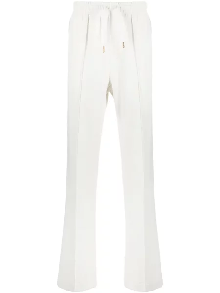 Pantaloni Casablanca cu aplicații alergare alb