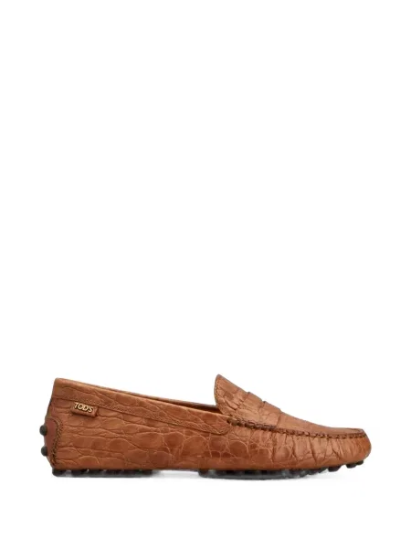 Pantofi loafer Tod's din piele maro