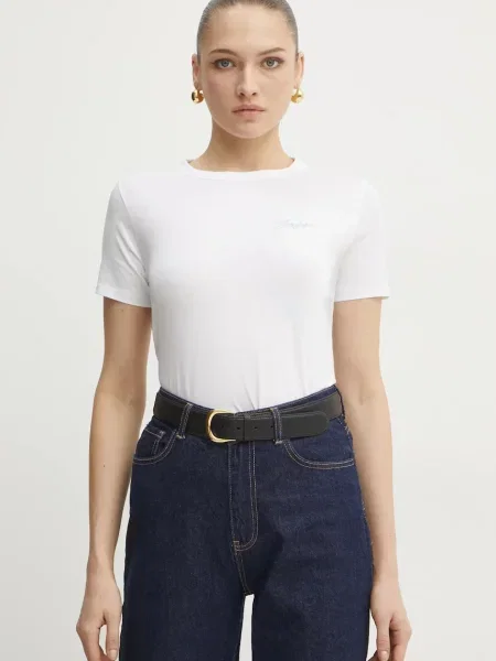 Kratka majica BOSS Orange bela