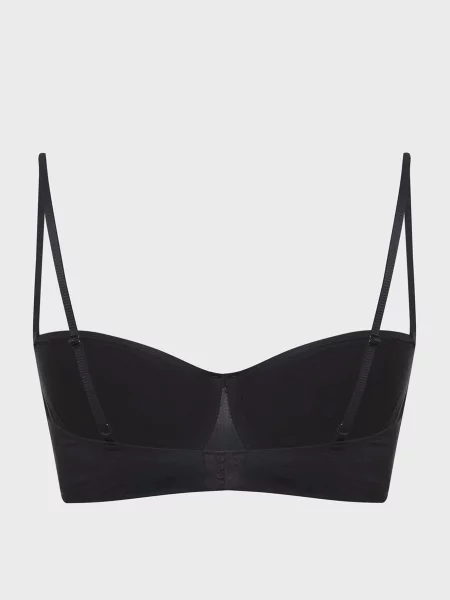 Без підкладки бюстгальтер Calvin Klein чорний