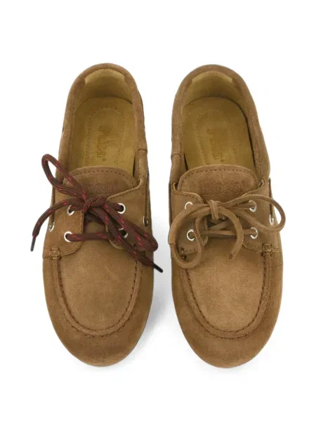 Pantofi loafer Posa din piele de căprioară maro