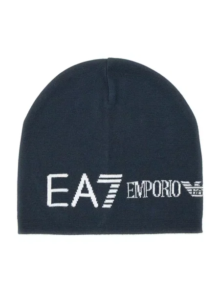 Czapka Emporio Armani Ea7 niebieska
