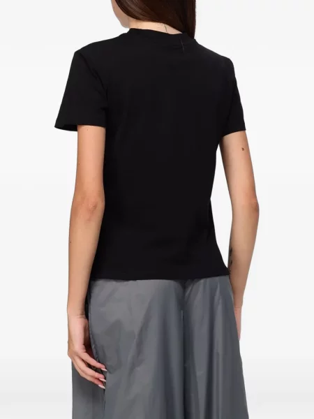 Μπλούζα Emporio Armani με παγιέτες μαύρο