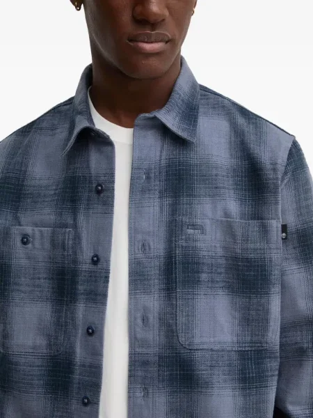 Kockás flanel ing Timberland kék