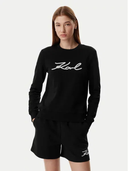 KARL LAGERFELD Bluza czarny
