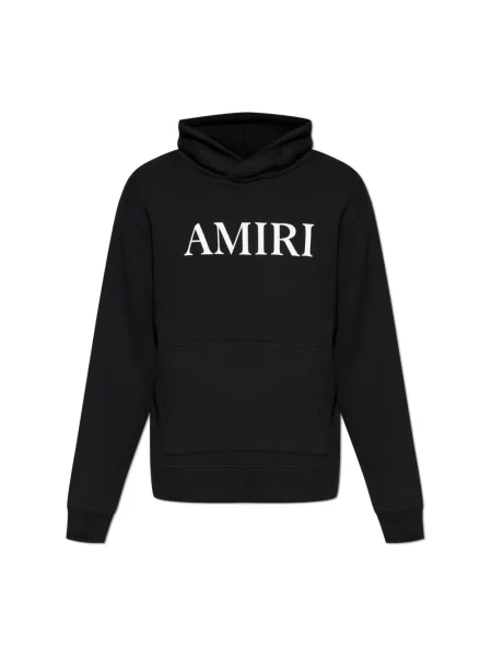 Bluza z kapturem Amiri z kapturem czarna