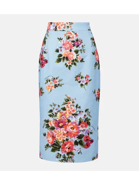 Fustă tip creion Dolce&gabbana cu model floral