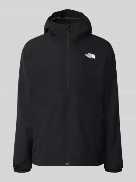 Kurtka z nadruk z logo The North Face czarna