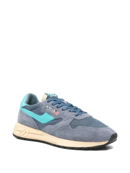 Sneakerși Autry din piele albastru
