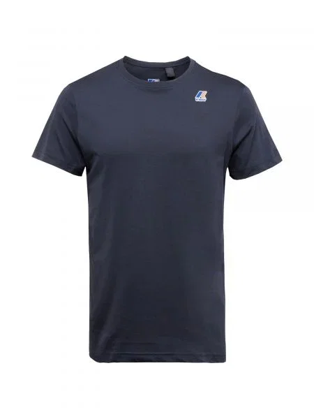 Tricou K-way scurt albastru