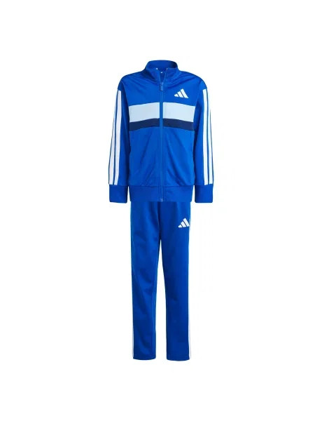 ADIDAS SPORTSWEAR Costum de trening Seasonal Essentials Tiberio / bleumarin / alb albastru