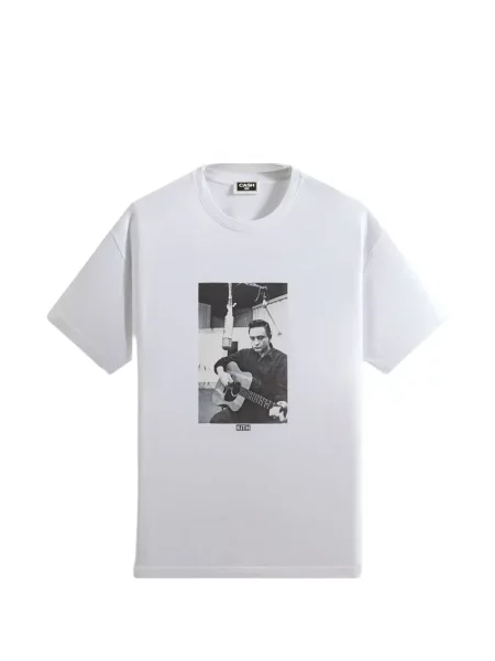 Tricou Kith cu imagine alb