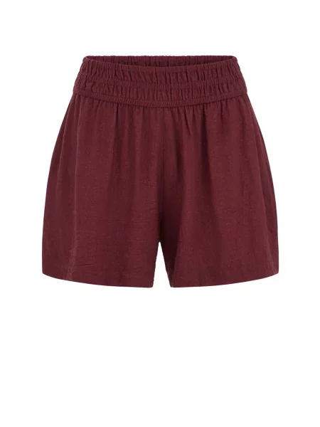 WE Fashion Pantaloni roşu închis