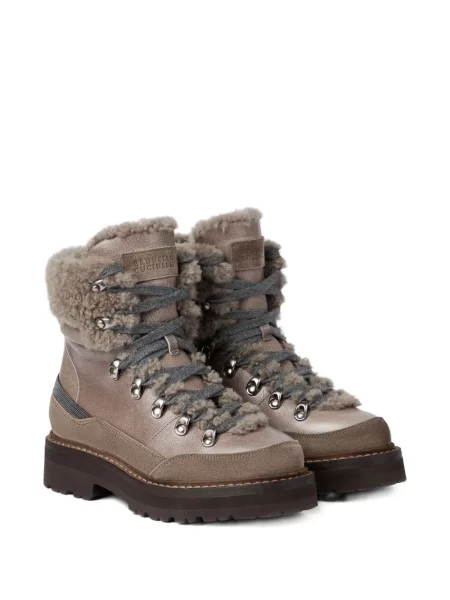 Botine Brunello Cucinelli maro