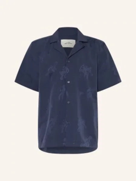 Les Deux Resortová Košile Lesley Comfort Fit tmavě modrá