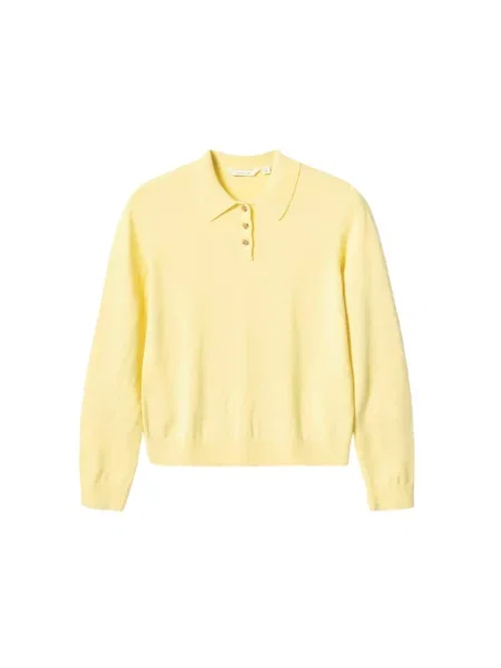 Noella Pulóver N-Maxine Knit világos sárga