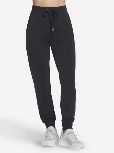 Штани спортивні Skechers Skechluxe Elevate віскоза/поліестер чорний