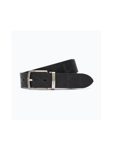 Ремень Lacoste с ремешками черный
