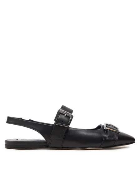 KARL LAGERFELD Balerini Konnie negru