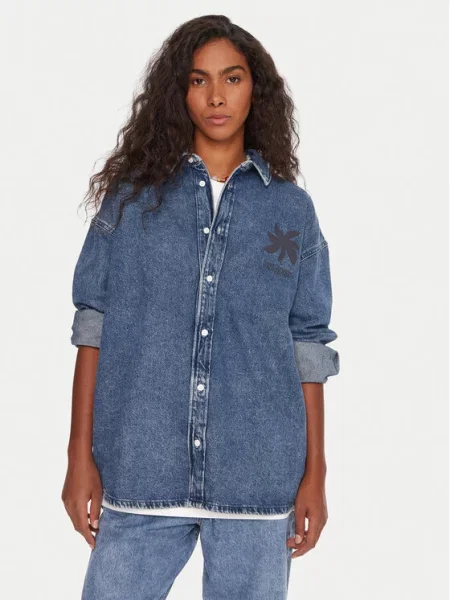 Quiksilver Koszula jeansowa Rahmat niebieski