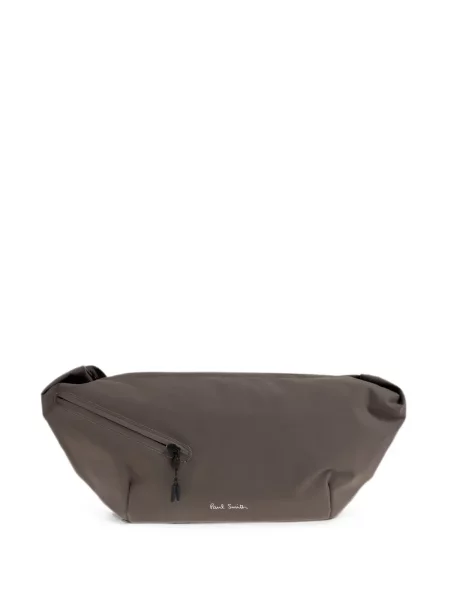 Geantă Paul Smith cu imagine maro