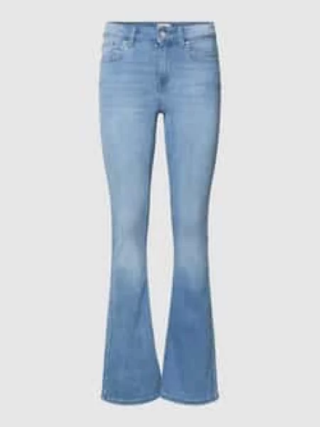 Only Jeansy Flare blau niebieskie
