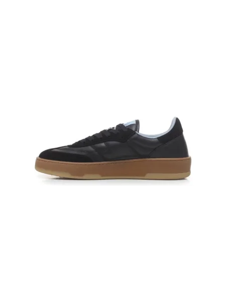 Pantofi Sanjo din piele de căprioară negru