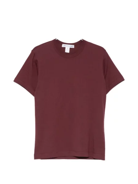 Tricou Comme Des Garçons Homme cu decolteu rotund roșu