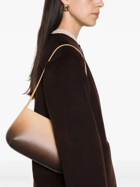 Sutien Fane din piele cu gradient