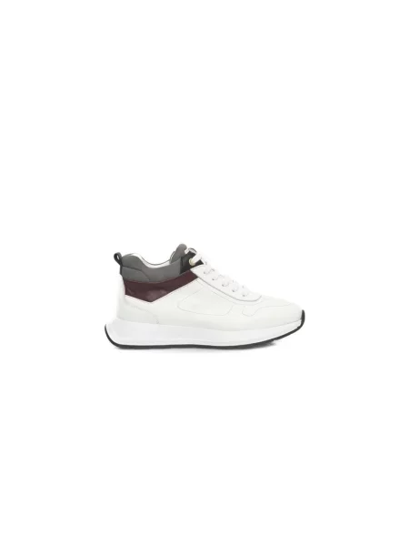 Sneakersy Cerruti 1881 skórzane na platformie białe