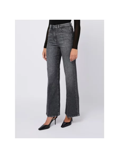 Jeansy Seventy szare