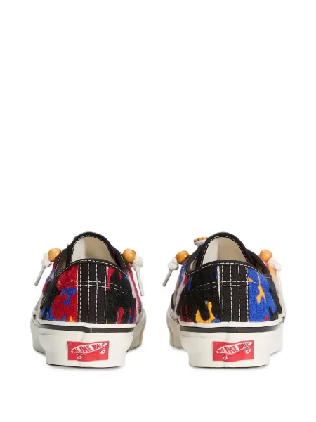 Virágos sneaker Vans Authentic nyomtatás fekete