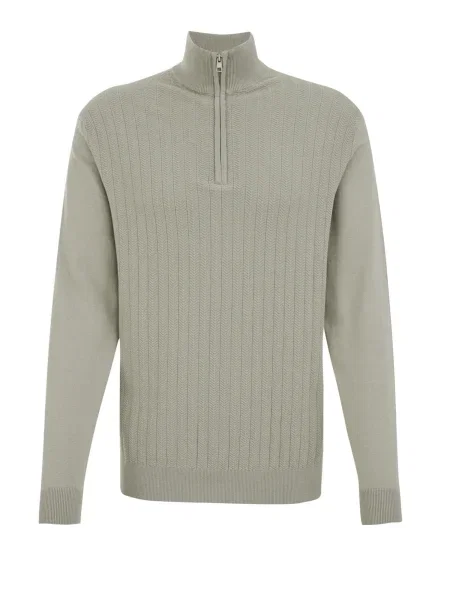 WE Fashion Svetr světle zelená