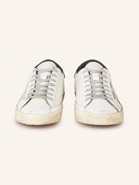 Golden Goose Sneakersy Super-Star Classic bílá/ tmavě modrá/ šedá bílé