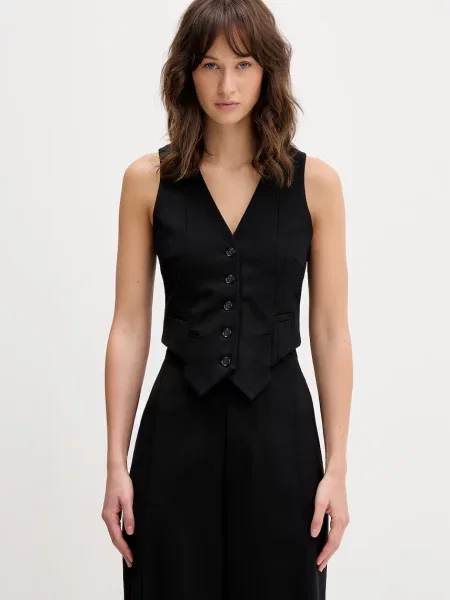 VETEMENTS vestă din amestec de lână