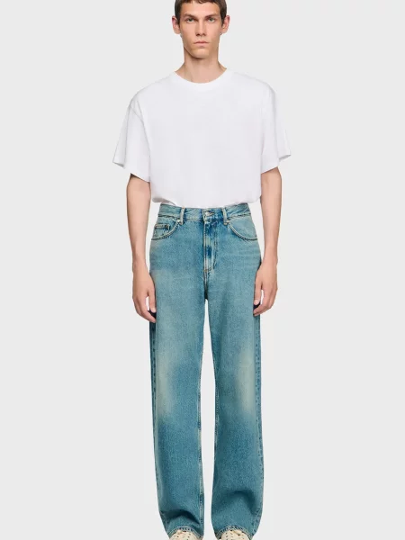 Джинсы Sandro синие