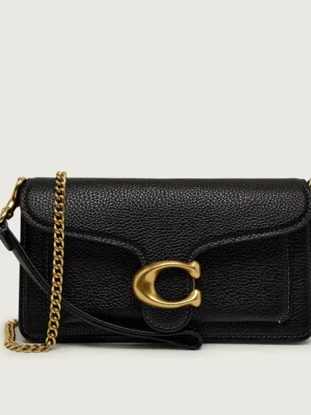 Coach geantă de piele Tabby 19 negru