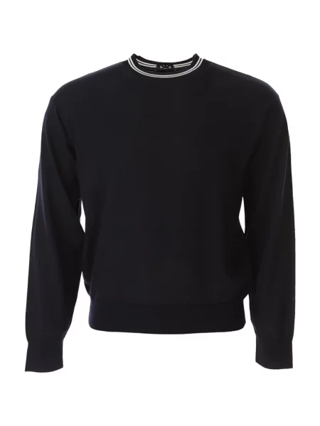 Bluza Emporio Armani niebieska