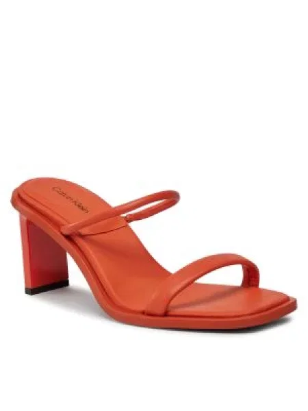 Natikači Calvin Klein Padded Curved Stil Slide 70 Flame XMU
