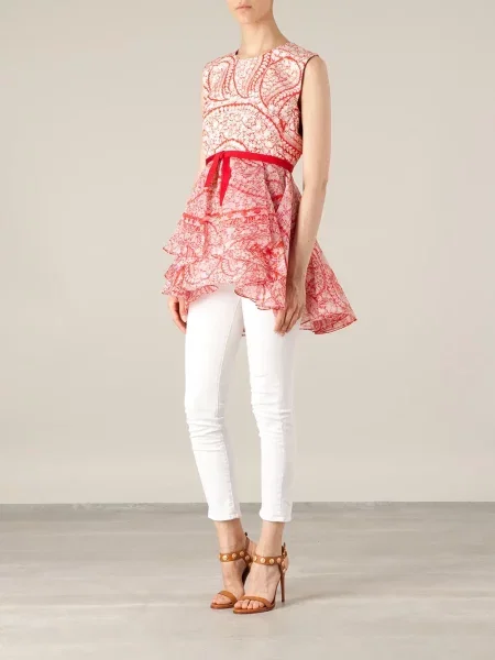 Top Giambattista Valli roșu