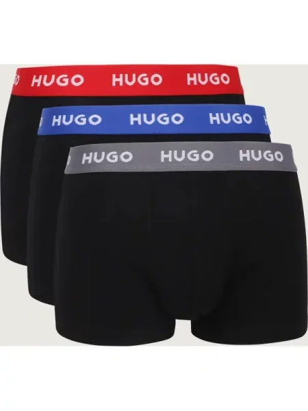 Hugo Bodywear 3 db-os boxeralsó szett fekete