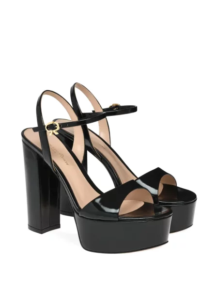 Sandale Gianvito Rossi cu platformă negru