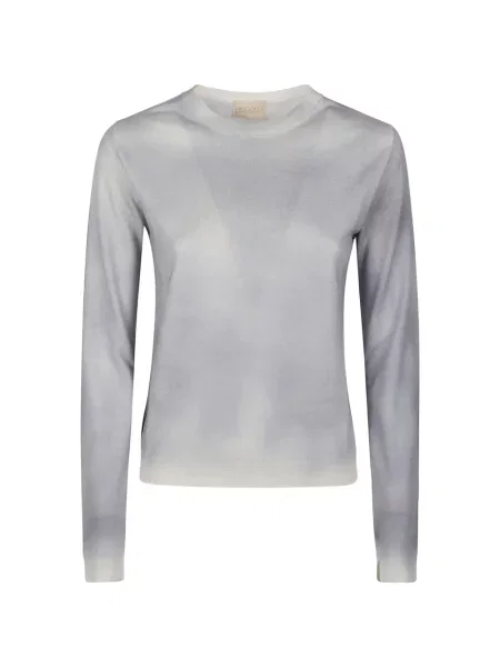 Pulover Aragona tricotate gri