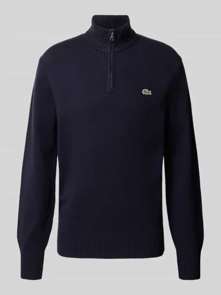 Sweter Lacoste granatowy