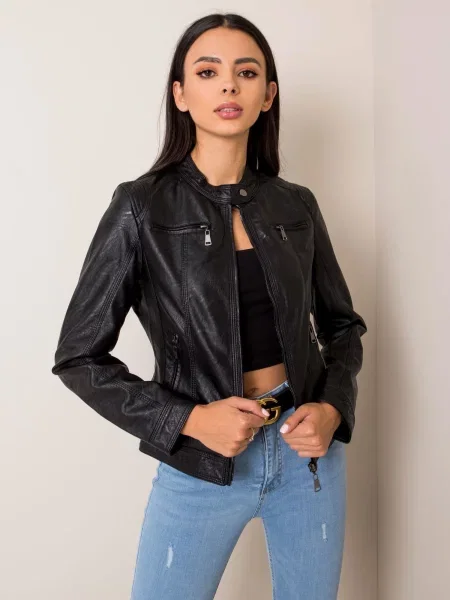 Geanta de piele Fashionhunters negru