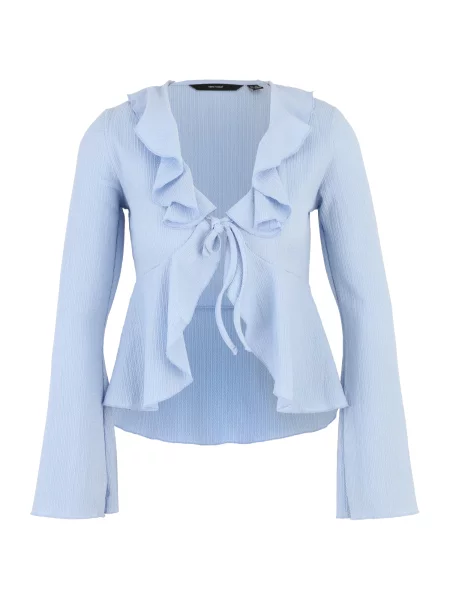 Vero Moda Petite Bluză porumbel albastru