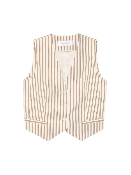 Kamizelka Max Mara beżowa